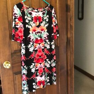 Spring and summer floral dress. Small